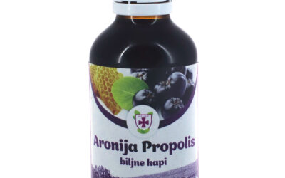 Biljne kapi aronija – propolis