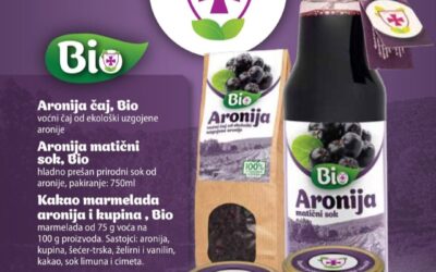Bio marmelada od aronije i kupine
