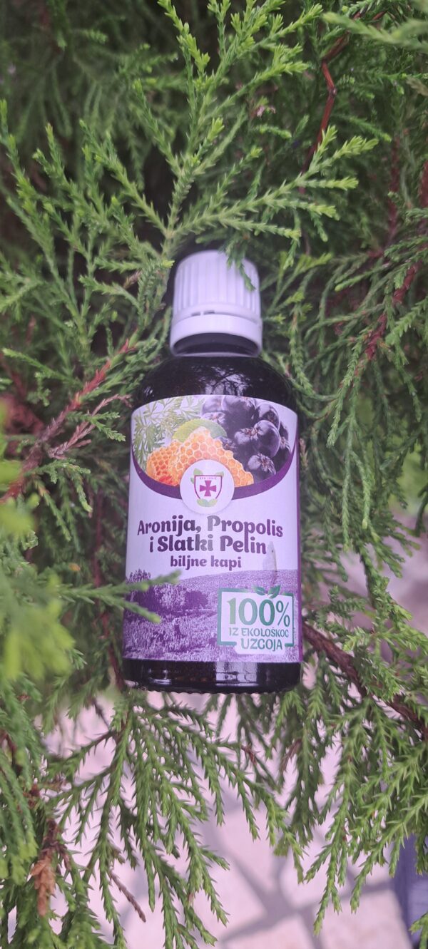 Biljne kapi aronija - propolis i slatki pelin (Kopiraj)